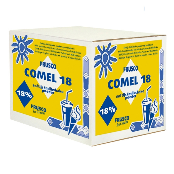Nic - Frusco Comel 18% Ice Cream Mix Powder - 14 x 1 kg